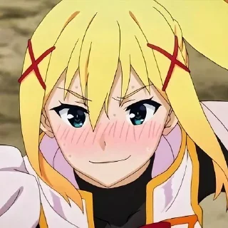 Стикер Коносуба @anime_stickerr - 7