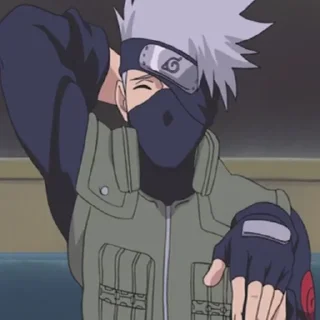 Стикер Какаши @anime_stickerr - 8