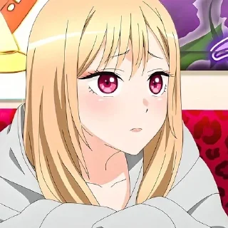 Стикер Марин Китагава @anime_stickerr - 6