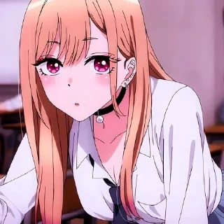 Стикер Марин Китагава @anime_stickerr - 8