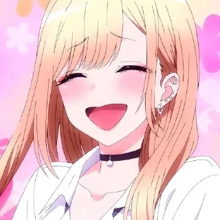 Стикер Марин Китагава @anime_stickerr - 9