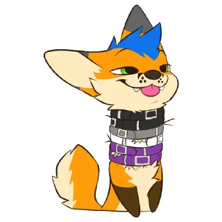 Sticker Electrix Fox - 3