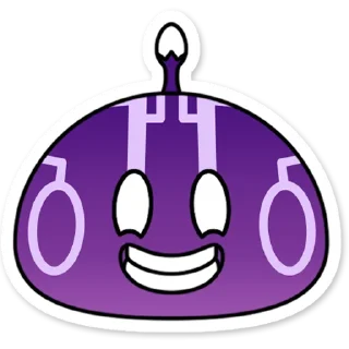 Стикер Электро слайм Genshin Impact - 7