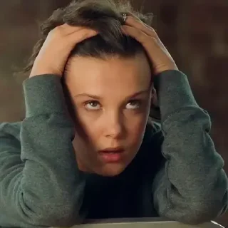 Стикер Eleven❤️  (Stranger Things) - 9