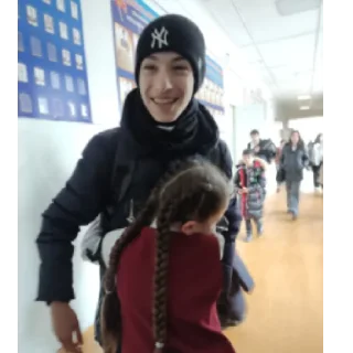 Sticker Леня жирный уебан - 6