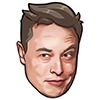 Elon Musk | @elonmusk_ru - human face