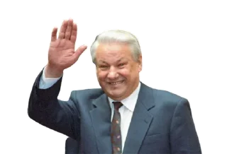 Sticker Ельцин - @atomstickers - 4