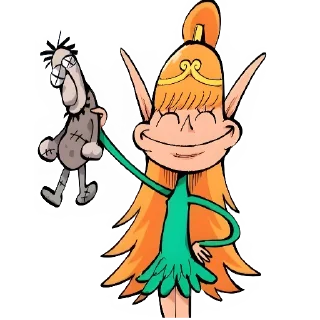 Sticker Elven hatred by Mf - 2