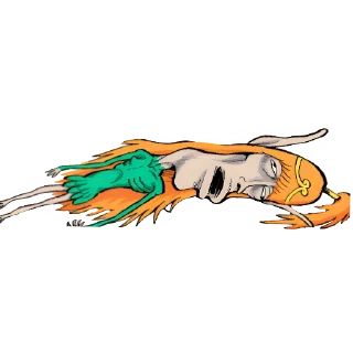 Sticker Elven hatred by Mf - 4