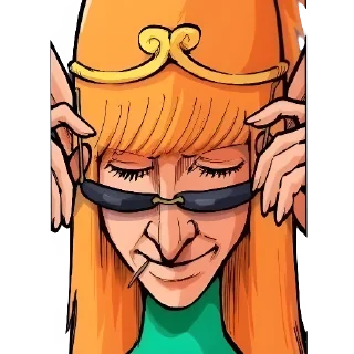 Sticker Elven hatred by Mf - 9