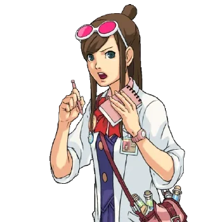 Стикер Ema Skye by @Hellish_spider - 10