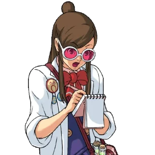 Стикер Ema Skye by @Hellish_spider - 11