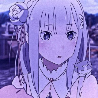 Sticker ༺𝐄𝗆𝗂𝗅𝗂𝖺 - 𝐑𝖾 𝗓𝖾𝗋𝗈) #Stickerpack - 2