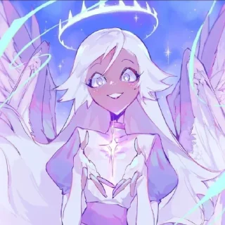 Стикер 🪽❄️ᗴᗰᏆᏞᎩ❄️🪽 - 10