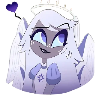 Стикер Emily from Hazbin | @MICHIDO_CLARS - 3