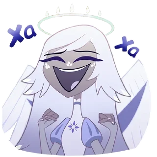 Стикер Emily from Hazbin | @MICHIDO_CLARS - 5