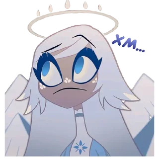 Стикер Emily from Hazbin | @MICHIDO_CLARS - 8