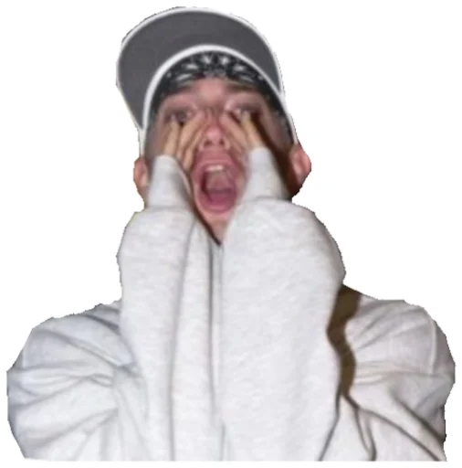 hood human face person