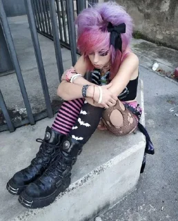 Sticker Emo🖤oт @miakaj1 - 0