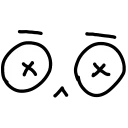 Стикер Emoji Desu - 9