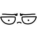 Стикер Emoji Desu - 3