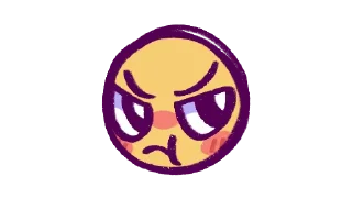 Стикер Cute Emojis | by DooZoo @doozich - 9