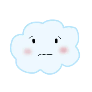 Sticker Emotional Cloud @stickersb2b - 11
