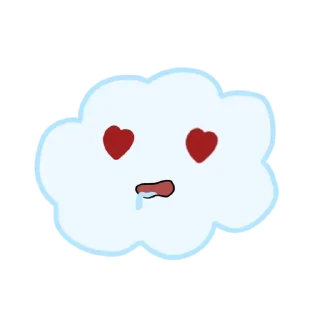 Sticker Emotional Cloud @stickersb2b - 3
