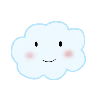 Sticker Emotional Cloud @stickersb2b - 4