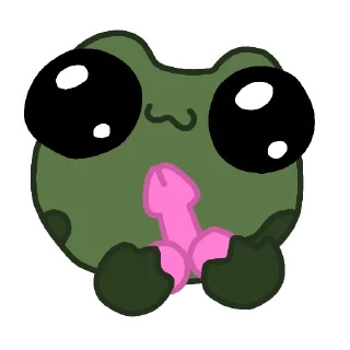 Sticker Эмоциональный Квак - 3