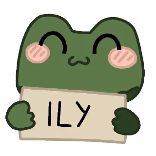 Sticker Эмоциональный Квак - 11