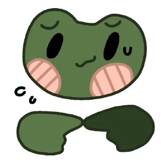 Sticker Эмоциональный Квак - 8