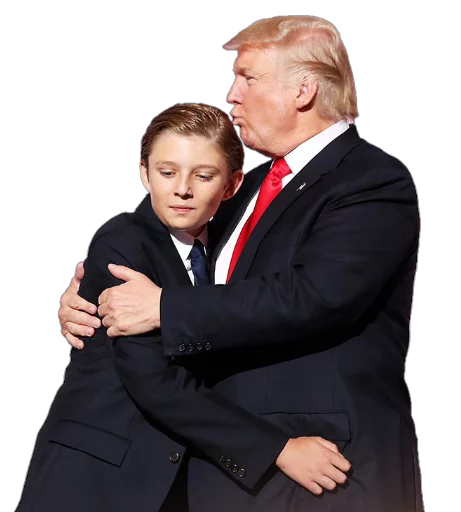 Стикер Future Emperor Barron Trump - 5