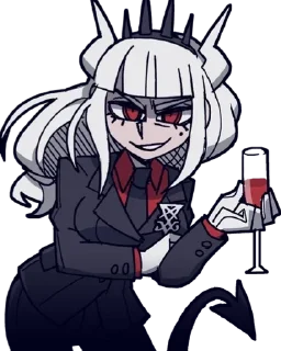 Sticker Helltaker by @Enam6327 - 1