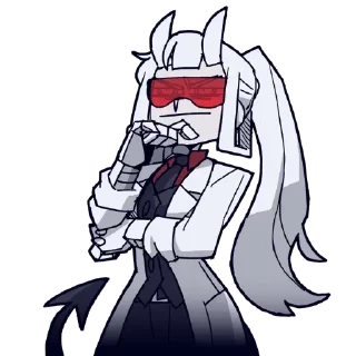 Sticker Helltaker by @Enam6327 - 4