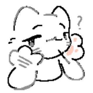 Стикер Кошачья марихувана | @Enciiarts - 9