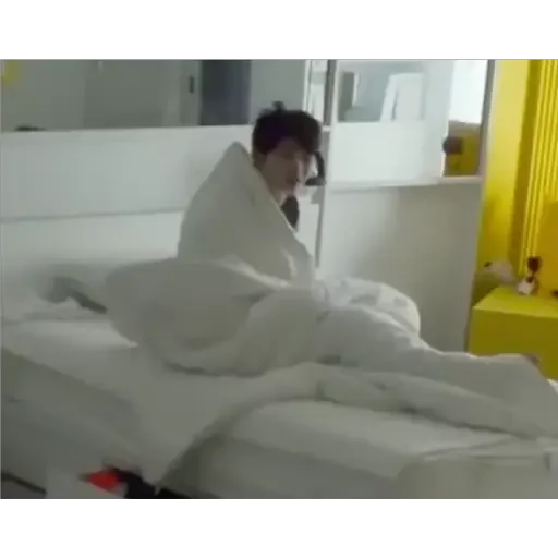 комнатный кровать Человек