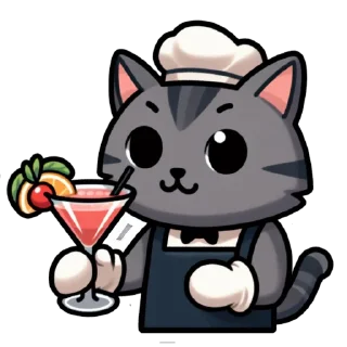 Sticker Кот Василиск - 0