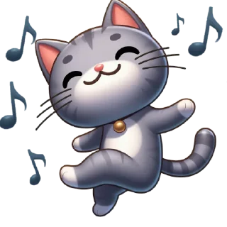 Sticker Кот Василиск - 10