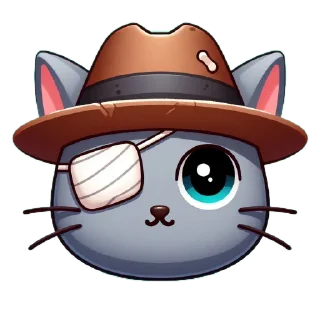 Sticker Кот Василиск - 11