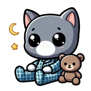 Sticker Кот Василиск - 9