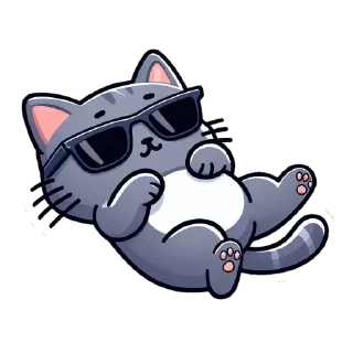 Sticker Кот Василиск - 2