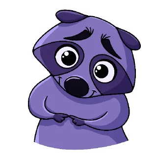 Sticker Енотя - 0