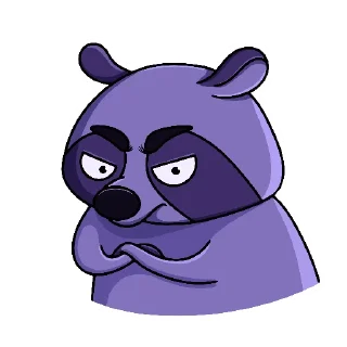 Sticker Енотя - 6