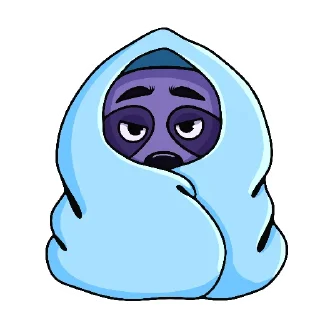 Sticker Енотя - 5