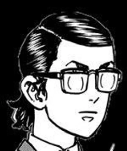 sketch glasses human face