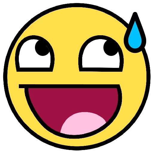 Стикер EpicSmiley_Awesome - 1