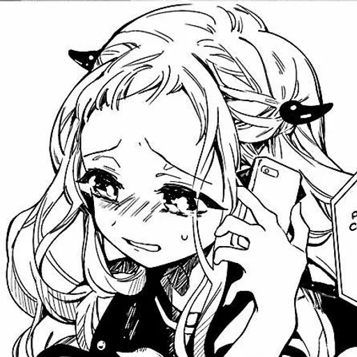 иллюстрация аниме эскиз