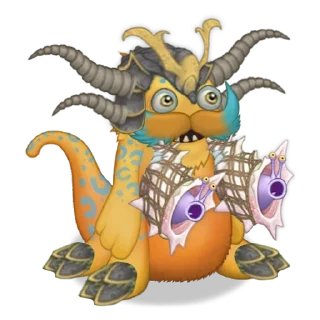 Sticker EpiRare Cursed Monsters - 1