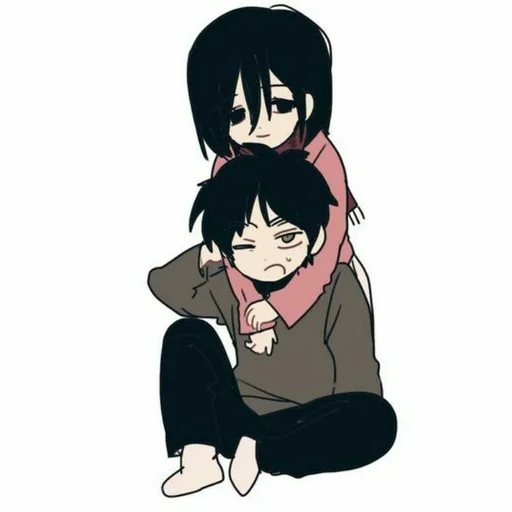 аниме мультфильм человеческое лицо